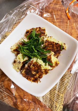 簡単ヘルシーキャベツ焼き-レシピのメイン写真