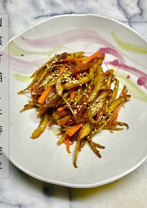 No3378山陰竹輪と牛蒡金平-レシピのメイン写真