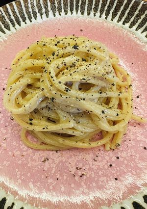 どうしても食べたかったカチョエペペ-レシピのメイン写真