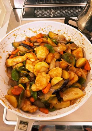 野菜たっぷり酢鶏-レシピのメイン写真