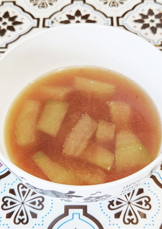 余った角煮の汁で作る冬瓜のスープ-レシピのメイン写真