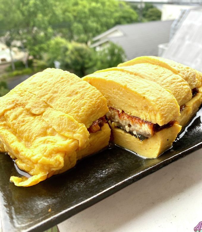 卵でサンドのなんちゃって、う巻き-レシピのメイン写真
