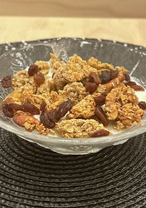 バナナで作る優しいグラノーラ-レシピのメイン写真