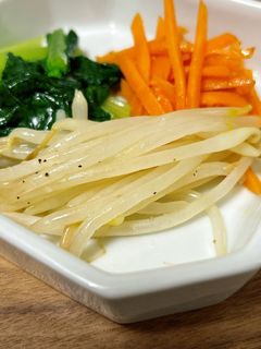 レンチン簡単!もやしナムル-レシピのメイン写真