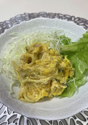 かぼちゃツナパスタサラダ-レシピのメイン写真