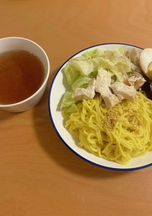 【つけ汁から作る】醤油ベースつけ麺-レシピのメイン写真
