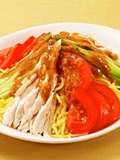のせるだけで簡単!棒々鶏冷やし中華-レシピのメイン写真