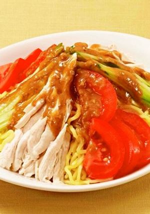 のせるだけで簡単！棒々鶏冷やし中華-レシピのメイン写真