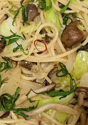 燻製牡蠣のオイル漬け缶パスタ-レシピのメイン写真
