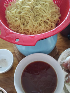 夏にさっぱり!トマトつけ麺!タレの作り方-レシピのメイン写真
