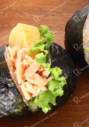 鮭と卵焼きのぱっかんおにぎり-レシピのメイン写真
