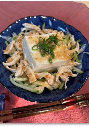 キュウリと豆腐の棒棒鶏-レシピのメイン写真