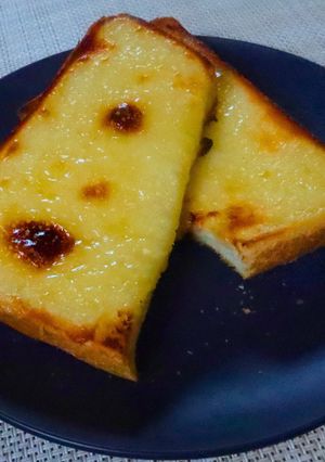 クリームチーズトースト-レシピのメイン写真
