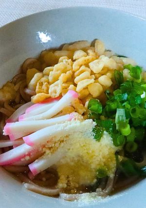 チーズ入りたぬきそば-レシピのメイン写真