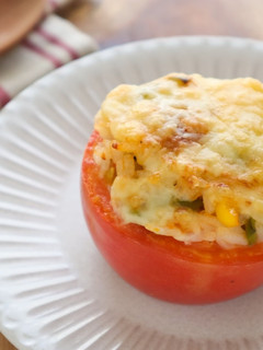 おしゃれ♡まるごとトマトのライスグラタン-レシピのメイン写真