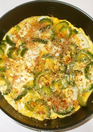 ゴーヤーチャンプルー豆腐♪簡単夏の暑さに-レシピのメイン写真