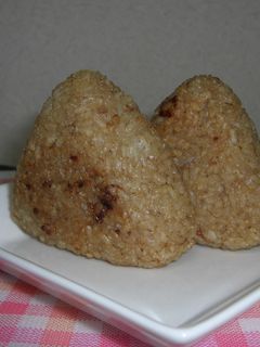☆めんつゆで簡単焼きおにぎり☆-レシピのメイン写真