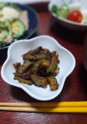 ゴーヤの佃煮-レシピのメイン写真
