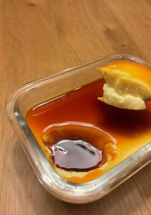 オーブンで作る卵プリン-レシピのメイン写真