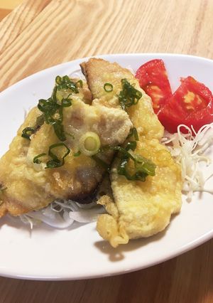 給食の「魚の香味揚げ」♡タレがけ♪-レシピのメイン写真