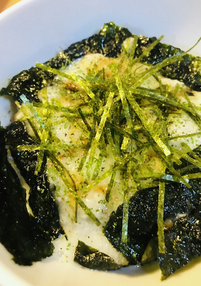 毎日のしろごはん●やまかけ海苔ごはん-レシピのメイン写真