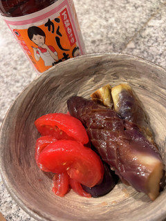 さっぱり!トマト&茄子のかくし味焼き浸し-レシピのメイン写真