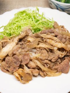 舞茸の豚生姜焼き-レシピのメイン写真