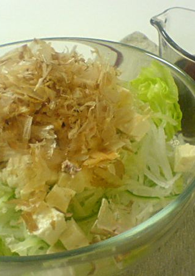和風サラダうどん（ガスト風）-レシピのメイン写真