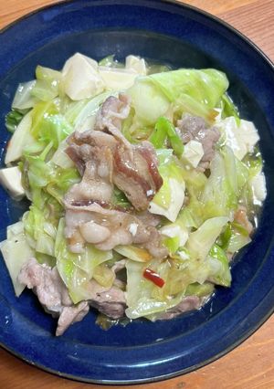 キャベツと豚肉の中華あじうま煮-レシピのメイン写真