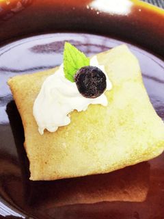 そばクレープアイス-レシピのメイン写真
