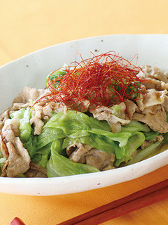 レタスと豚肉の炒め物-レシピのメイン写真