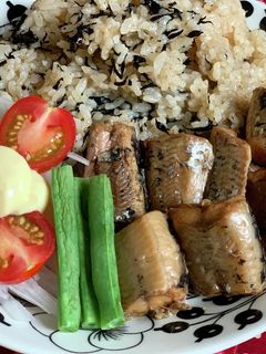 秋刀魚の酢煮のワンプレート-レシピのメイン写真