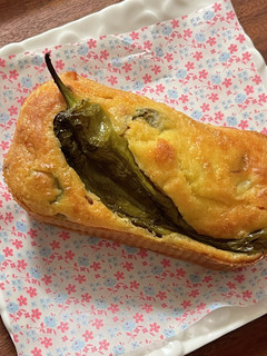 【野菜ソムリエ】万願寺甘とうのケークサレ-レシピのメイン写真