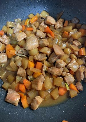 大根と鶏肉の煮物。-レシピのメイン写真