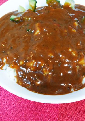 飛び散らない即席カレーうどん-レシピのメイン写真