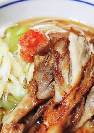 簡単!美味しい!♫おうち舞茸天ネギそば♫-レシピのメイン写真