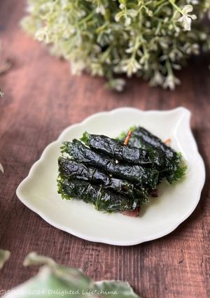 くるみ味噌のしそ巻き-レシピのメイン写真