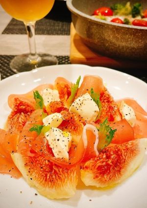 いちじくと生ハムとクリームチーズのサラダ-レシピのメイン写真