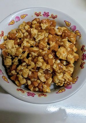 そぼろあんかけ丼-レシピのメイン写真