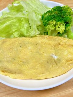 小松菜のオムレツ-レシピのメイン写真