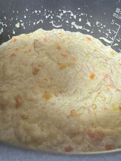 炊飯器でサツマイモとかぼちゃ粥 離乳食-レシピのメイン写真