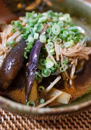 ビールが進む!ピリ辛なすえのき-レシピのメイン写真