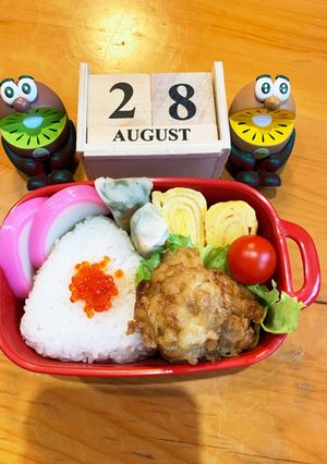 高二長女　お弁当(おむすび8)-レシピのメイン写真