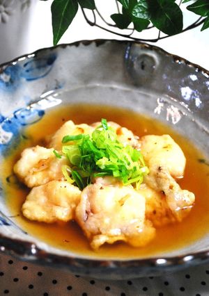 ✤たこ天のぽん酢あんかけ✤-レシピのメイン写真