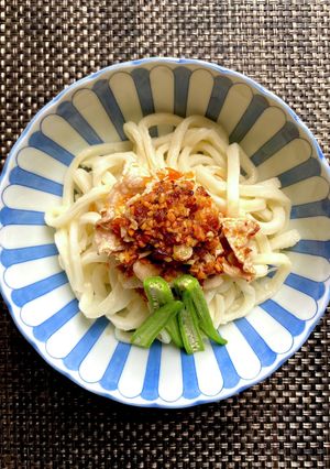 XO醤の旨味味わう混ぜうどん-レシピのメイン写真