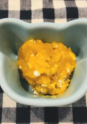 【離乳食】ベビポタかぼちゃサラダ-レシピのメイン写真