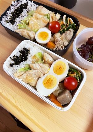 20240828娘ちゃん息子っちのお弁当-レシピのメイン写真
