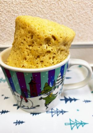 ニョロニョロ紅茶のマグケーキ-レシピのメイン写真