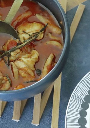 おひつでラク家事 チキンのトマト煮-レシピのメイン写真