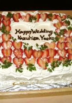 ウェディングケーキ-レシピのメイン写真